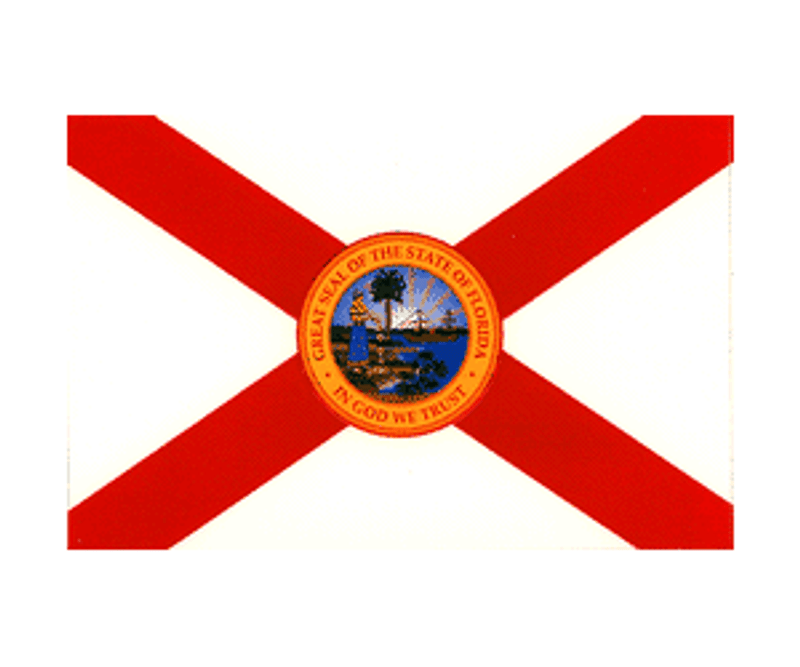 Florida State Flag Decal