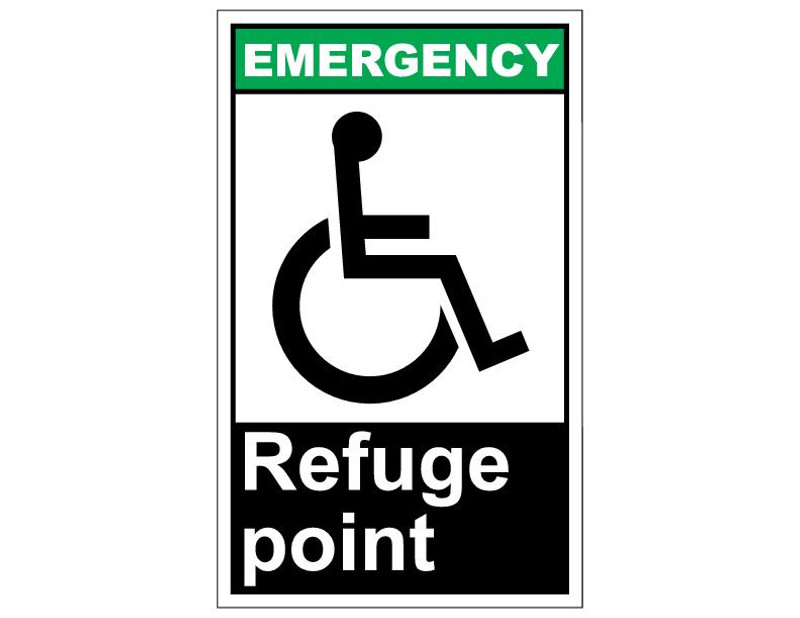 ANSI Emergency Refuge Point