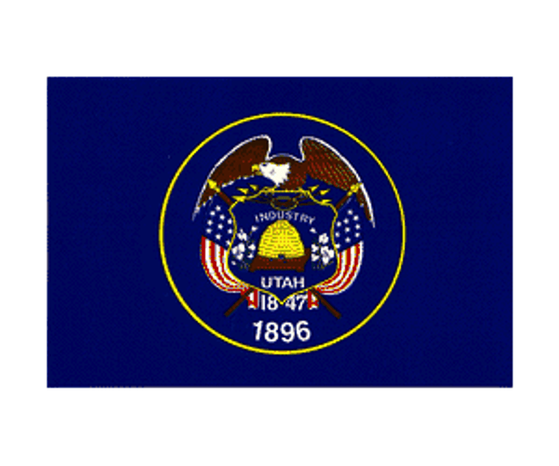 Utah Flag Decal