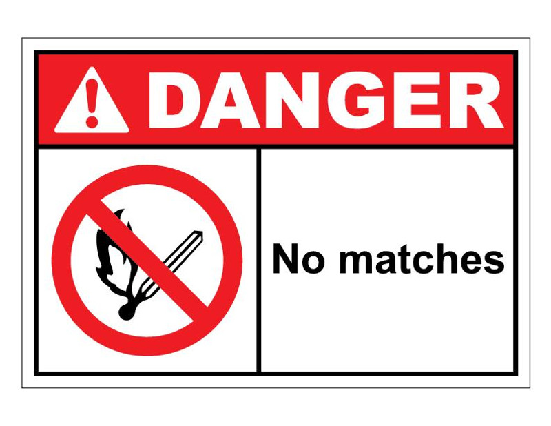 ANSI Danger No Matches