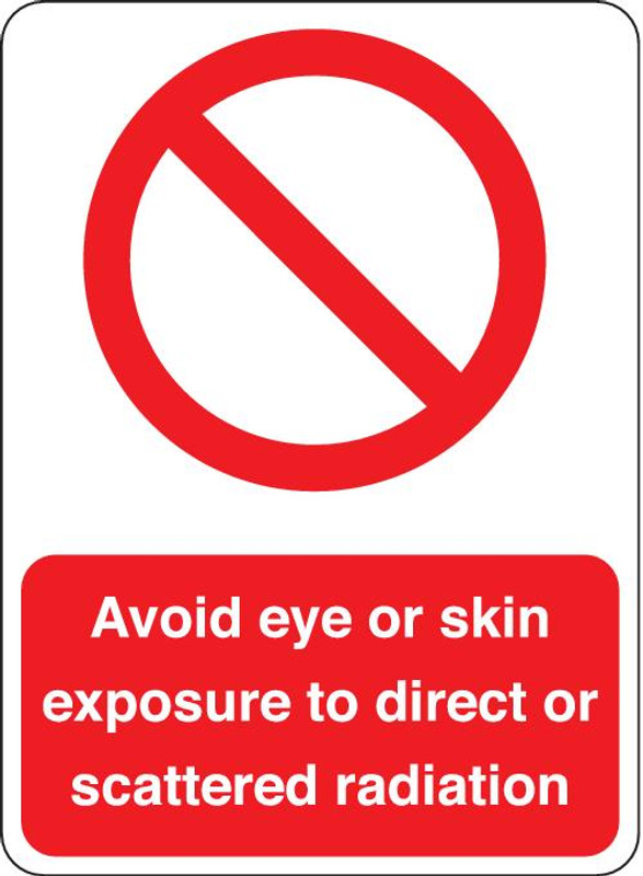 Avoid Eye Or Skin Exposure To Direct Or Scattered Radiation