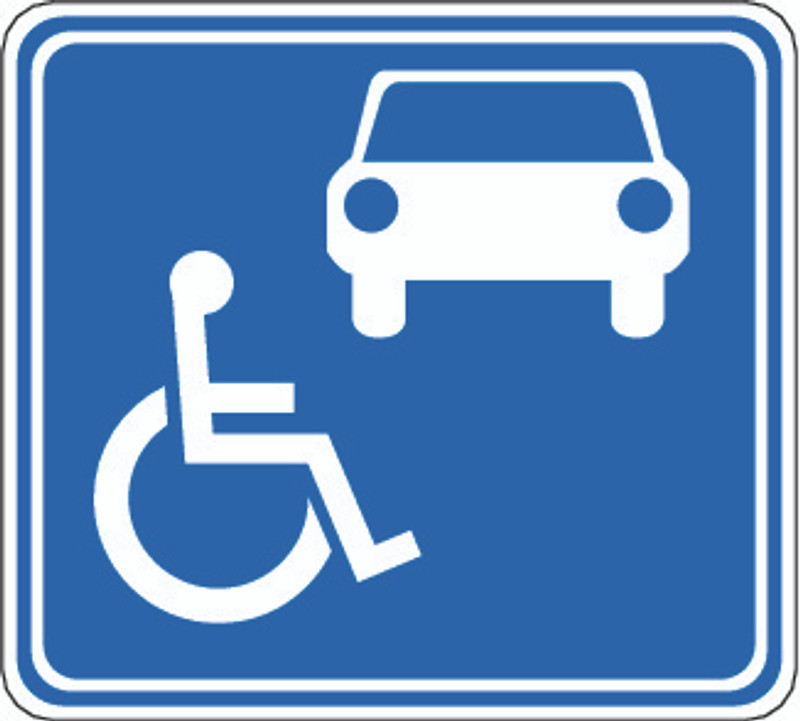 Disabled With Car