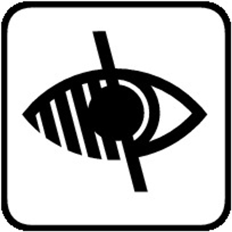 Visual Disability Symbol