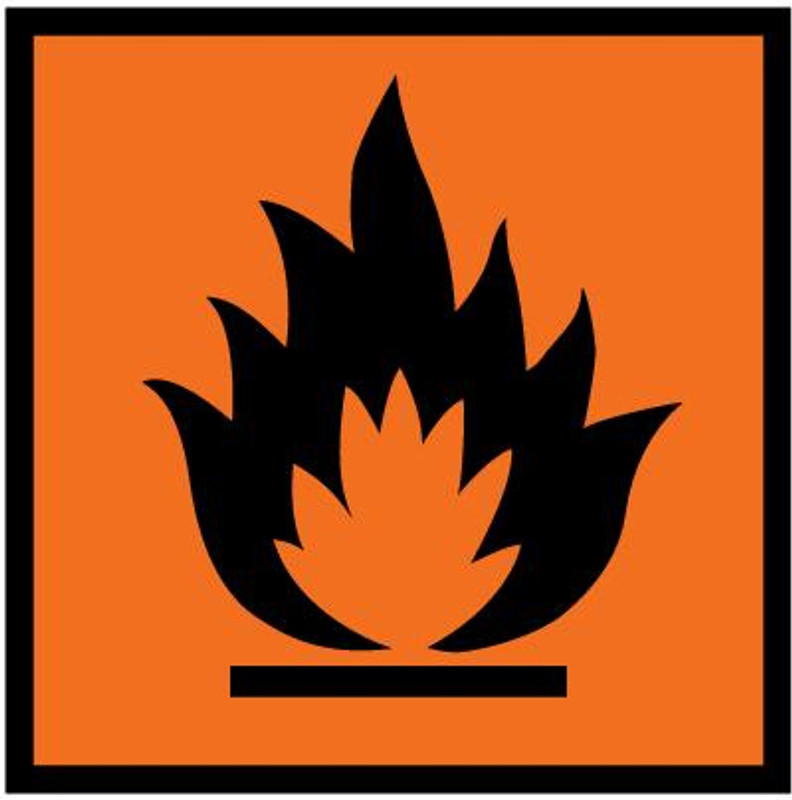 Highly Flammable Label