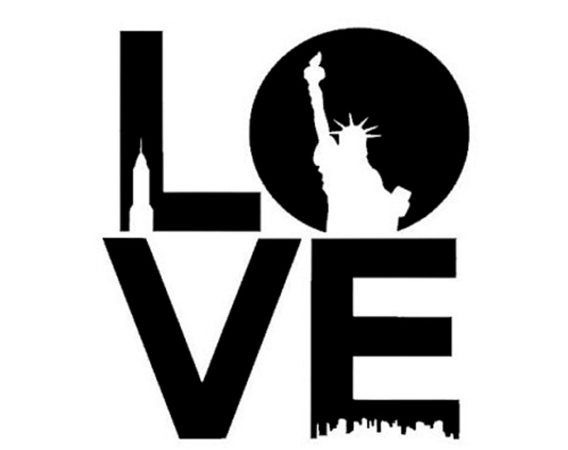 Love New York City Decal