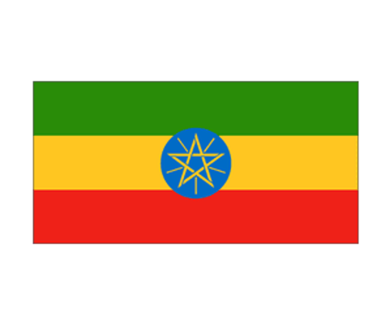 Ethiopia Flag Decal