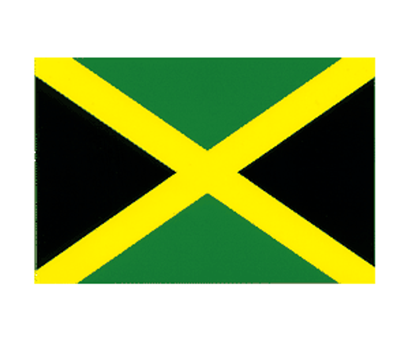 Jamaica Flag Decal