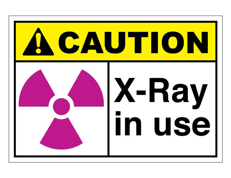 ANSI Caution X-Ray In Use