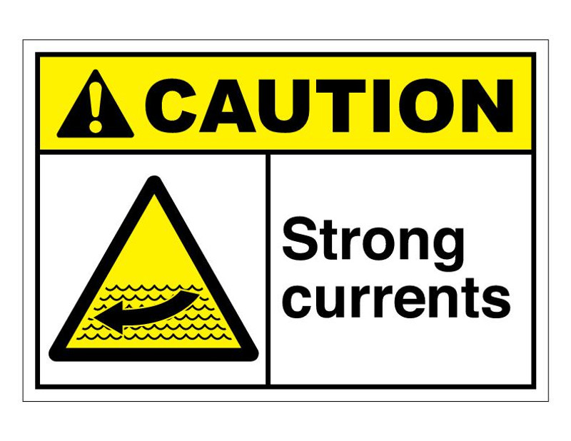 ANSI Caution Strong Currents