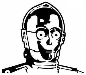 Head C3Po Drawing C3po Decal c3po decal
