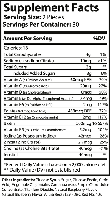 Hair Vitamin Gummies