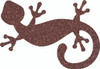 Lizard Gecko Acrylic Craft Cutout, Glitter Acrylic DIY
