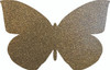 California Butterfly Acrylic Craft Blank, Glitter Acrylic DIY Shape