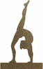 Gymnast Handstand Acrylic Shape, Balance Beam Acrylic Blank