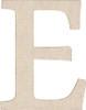 Wooden Greek Letter Cutout, Unfinished Wood Greek Font, MDF