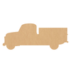 Old Truck Wood Cutout, Unfinished Wooden Truck Shape, Farm