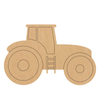 Tractor Wood Shape, Wooden MDF Farm Tractor Cutout