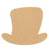 50% Off St. Patrick's Hat Wood Shape, Wooden MDF Hat Cutout