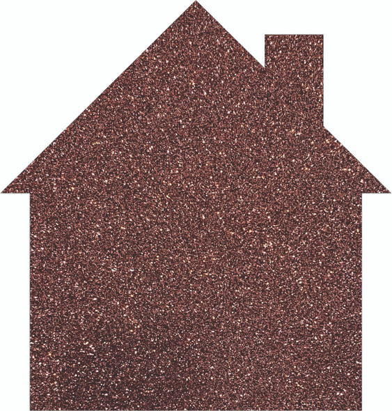 House Acrylic Cutout, Blank House Shape Glitter Acrylic DIY