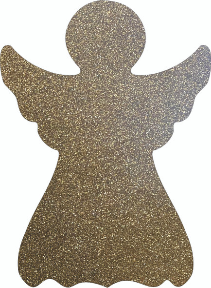 Acrylic Christmas Angel Blank Shape, Glitter or Mirror Acrylic DIY