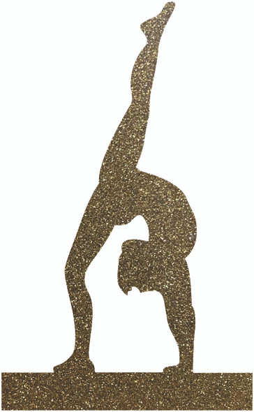 Gymnast Handstand Acrylic Shape, Balance Beam Acrylic Blank