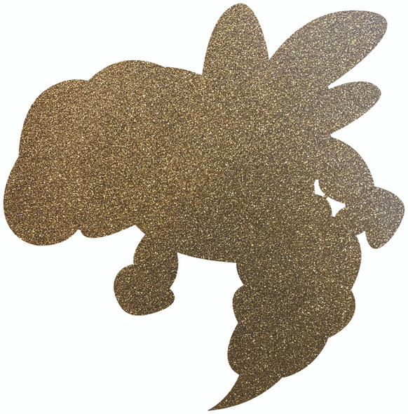 Hornet Acrylic Cutout, Blank Mascot in Acrylic Hornet Shape