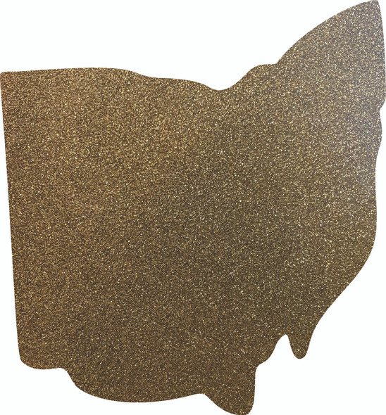 Ohio State Acrylic Shape, Glitter Acrylic Blank Craft, Decorative