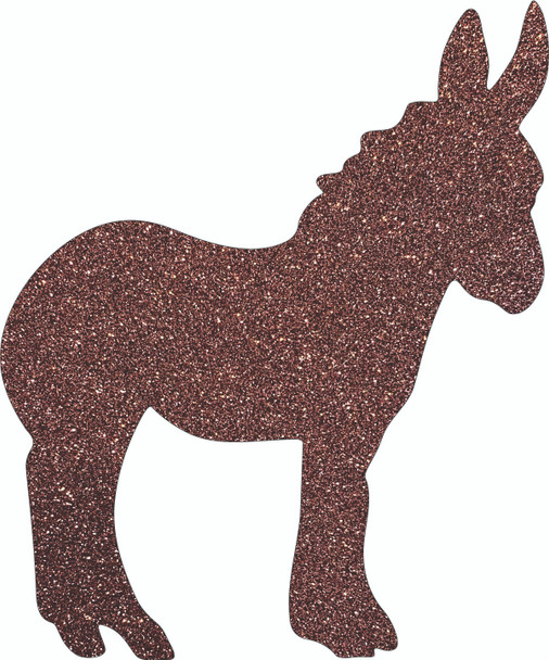 Donkey Acrylic Craft Shape, Custom Mirror Acrylic