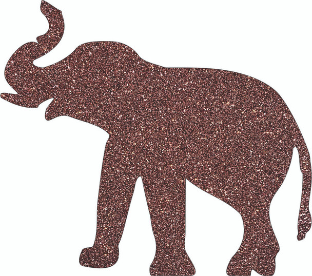 Elephant Clear Acrylic Shape, Glitter or Mirror Craft