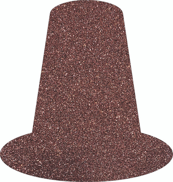 Pilgrim Hat Acrylic Fall Shape, Glitter Acrylic Craft