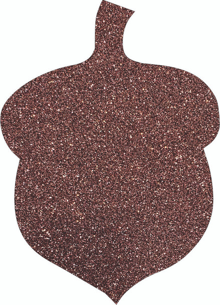 Glitter Acrylic Acorn Shape, Craft Blank Colorful Acrylic Cutouts