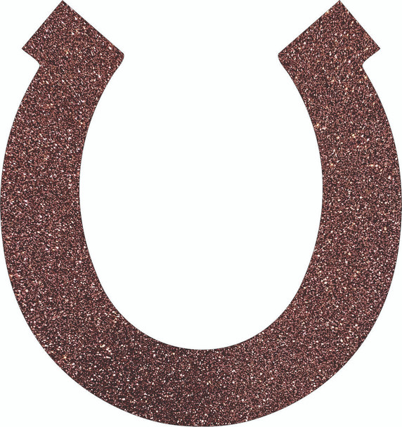 Blank Horseshoe Western Acrylic Cutout, Wall Hanging Craft