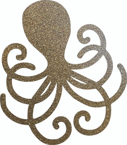 Octopus Color Acrylic Shape, Blank Sea Animal Craft Cutout