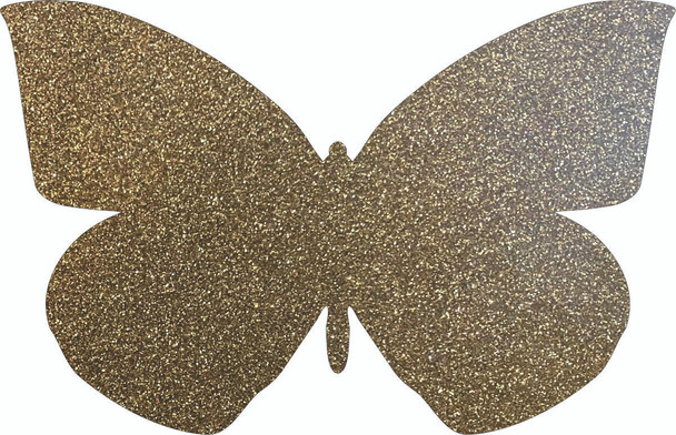 California Butterfly Acrylic Craft Blank, Glitter Acrylic DIY Shape