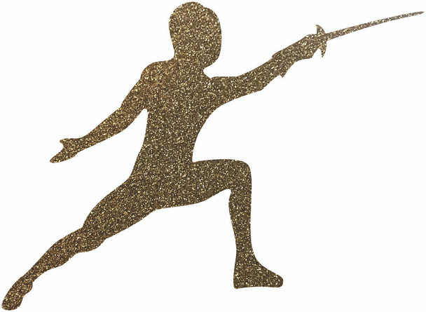 Javelin Man Acrylic Craft Shape, Blank Javelin Acrylic Cutout