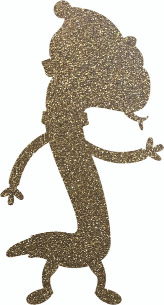 Christmas Skinny Monster Acrylic Shape, Holliday Acrylic Kids Craft