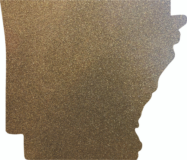 Arkansas State Acrylic Shape, Glitter Acrylic Blank Craft, Decorative