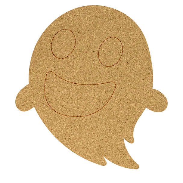 Cute Ghost Cork Cutout, Halloween Ghost Cork Board Shape