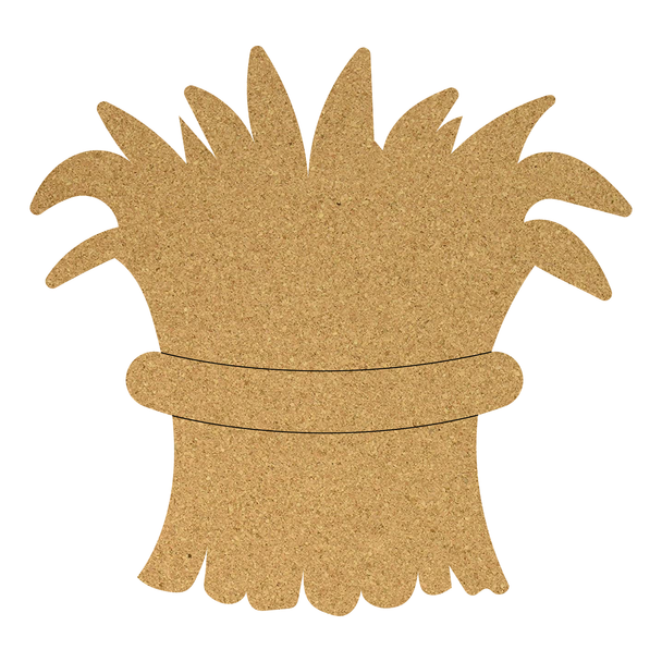 Fall Haystack Cork Board Shape, Farm Craft Cork Cutout