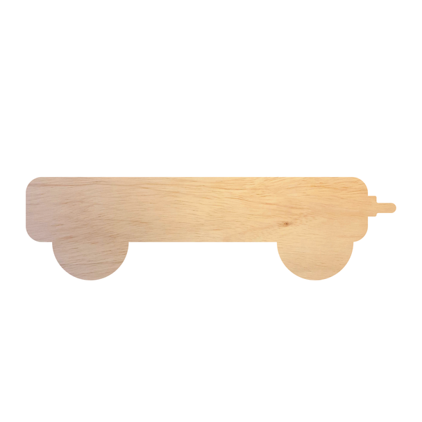 Blank Tractor Trailer Wood Shape, Farm Tractor Cutout