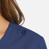  Momentum Mock Wrap Top - Navy 