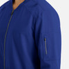  Momentum Men's Zip Scrub Jacket - Galaxy 