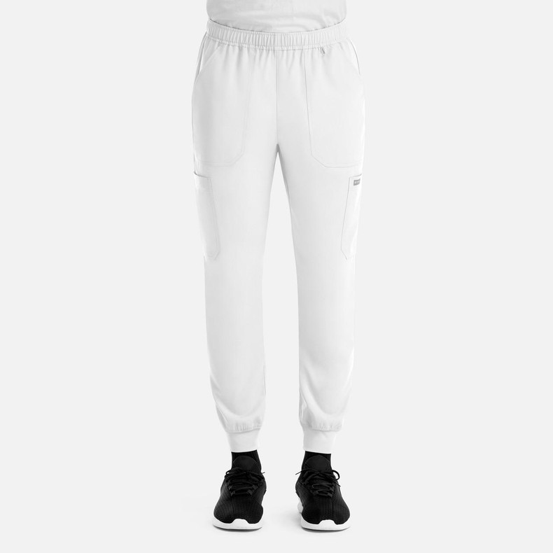  Momentum Men's Jogger Pant - White 