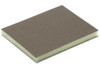 Gray flexible abrasive sanding foam block