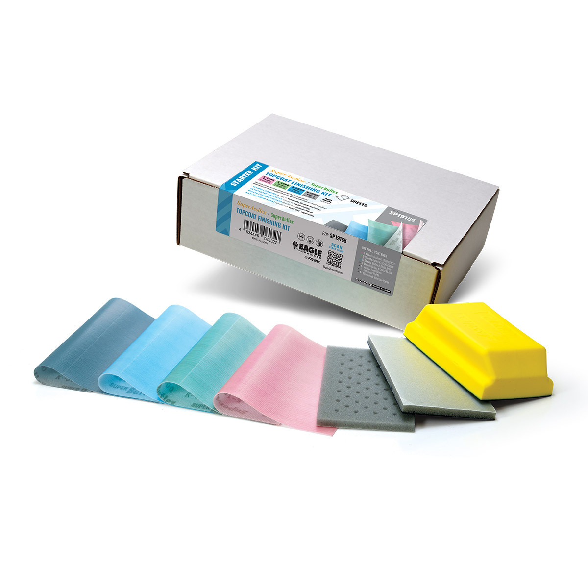 Kovax Super Assilex & Buflex Flexible Sheet Starter Kits - Wood