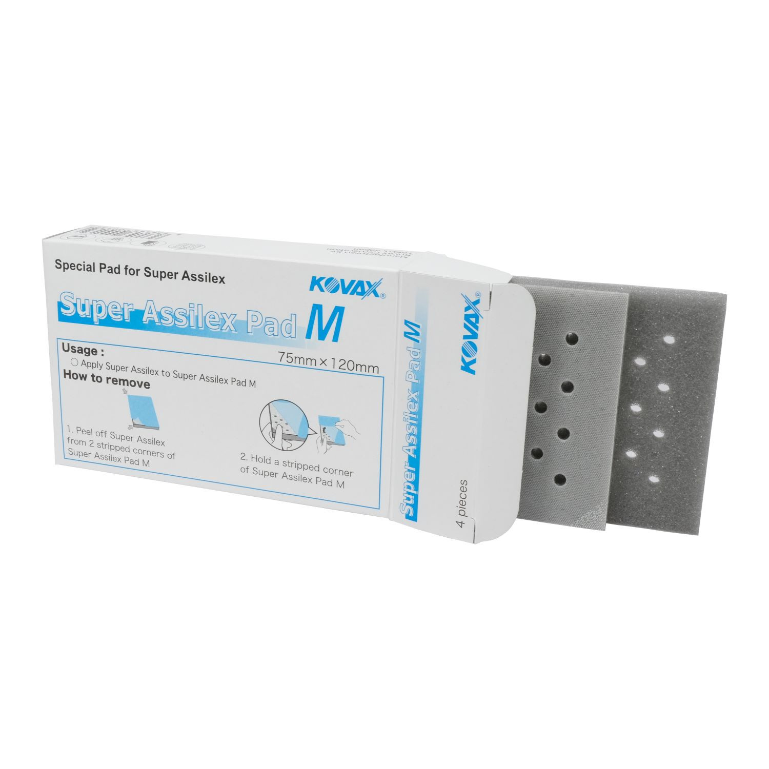 Kovax Soft Foam Hand Pad For Super Assilex Sheets