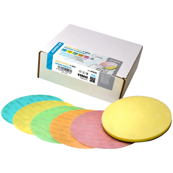 Kovax Super Assilex Polishing Starter Kit 6" No Hole Discs