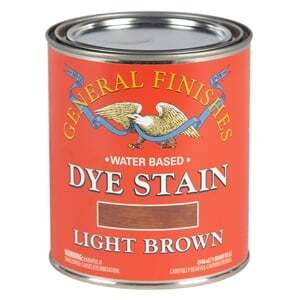 General Finishes Waterbased Dye Stains