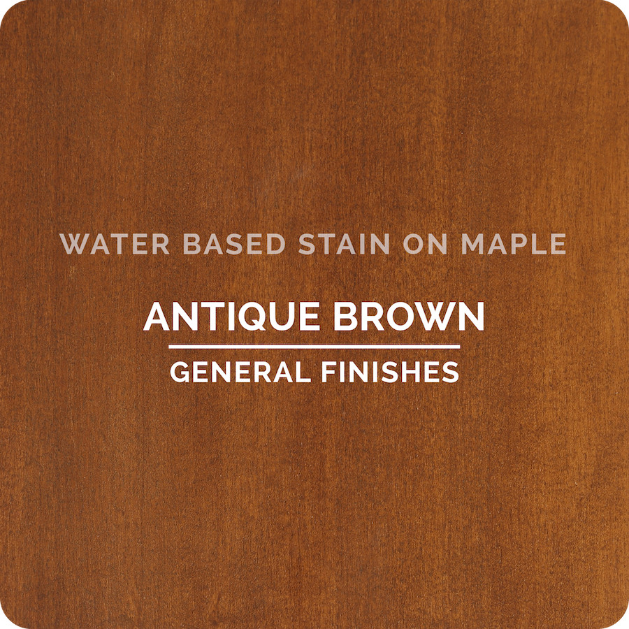 General Finishes EF Series Waterbased Stain Antique Brown