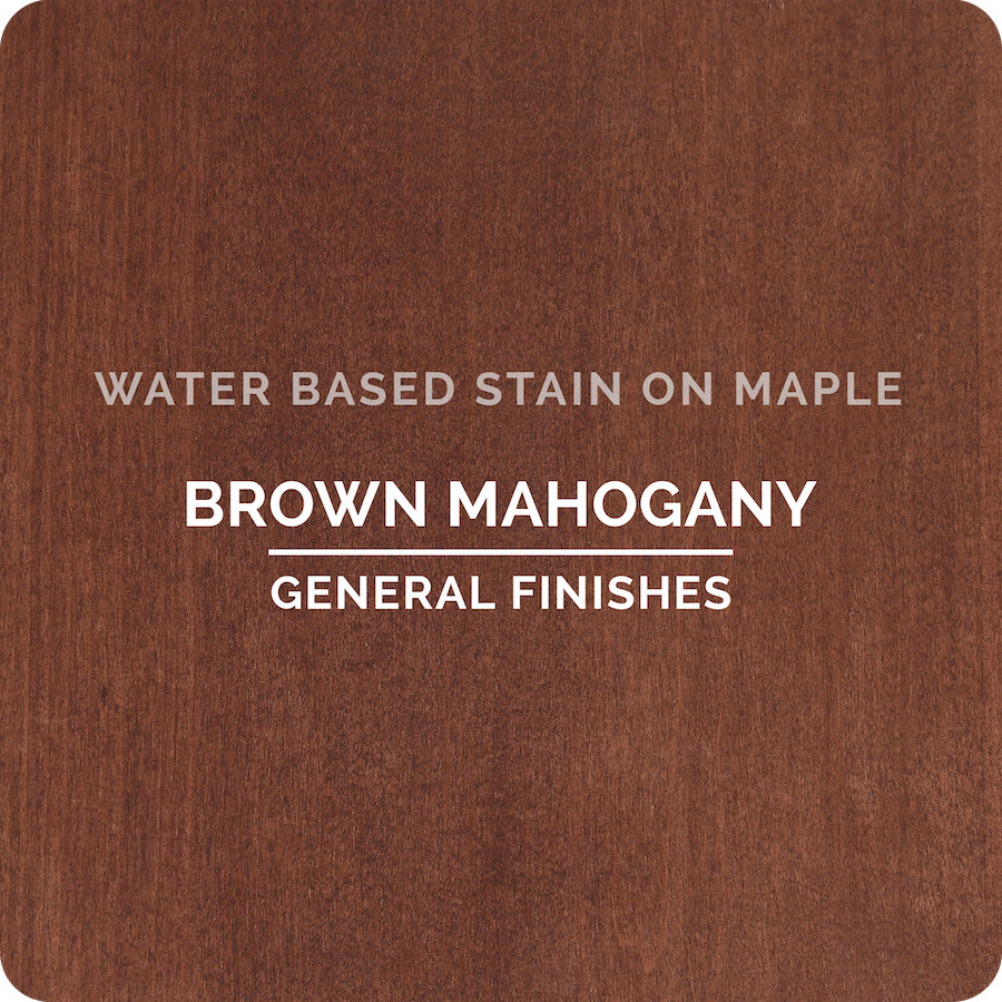 General Finishes EF Series Waterbased Stain Brown Mahogany